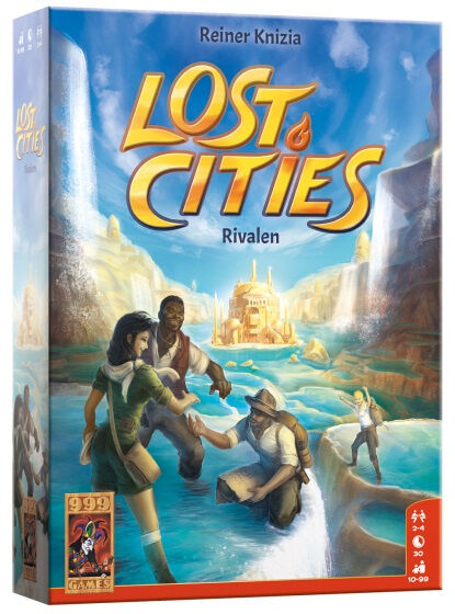 999 Games kaartspel Lost Cities: Rivalen - Multicolor