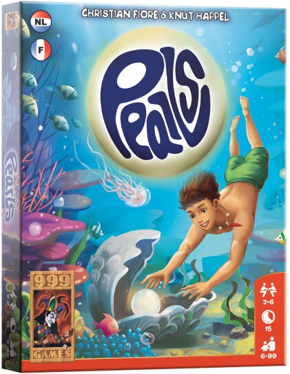 999 Games kaartspel Pearls - Multicolor