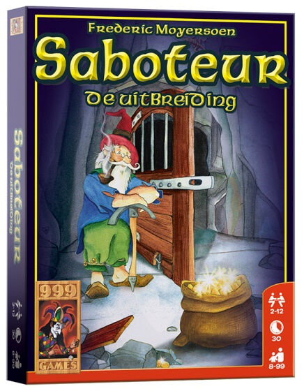 999 Games kaartspel Saboteur: De Uitbreiding - Multicolor