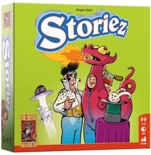 999 Games kaartspel Storiez - Multicolor