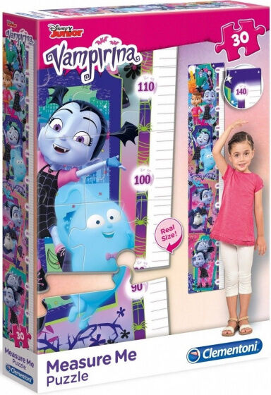 Clementoni legpuzzel Vampirina Measure Me junior 30 stukjes - Multicolor