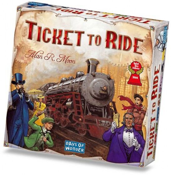 Days of Wonder bordspel Ticket to Ride USA - Multicolor