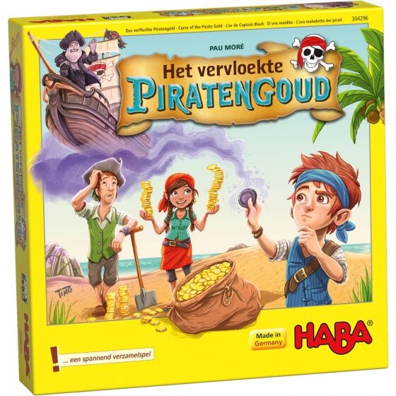 Haba bordspel het vervloekte piratengoud - Multicolor