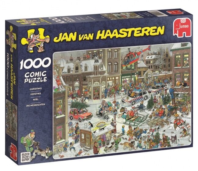 Jumbo legpuzzel Jan van Haasteren Kerstmis 1000 stukjes - Multicolor