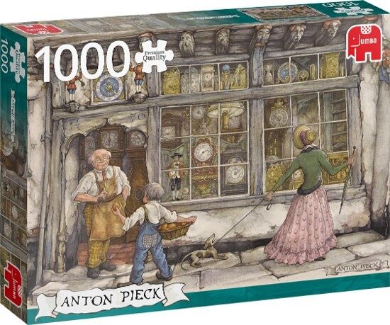 Jumbo legpuzzel Anton Pieck The Clock Shop 1000 stukjes - Multicolor