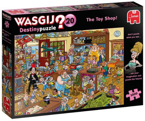 Jumbo legpuzzel Wasgij Destiny 20 De Speelgoedwinkel 1000 stukjes - Multicolor