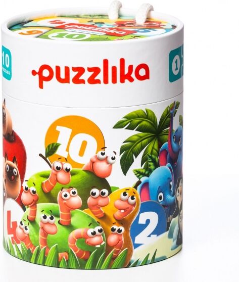 Puzzlika Tel Je Vrienden 10 in 1 legpuzzel 20 stukjes - Multicolor