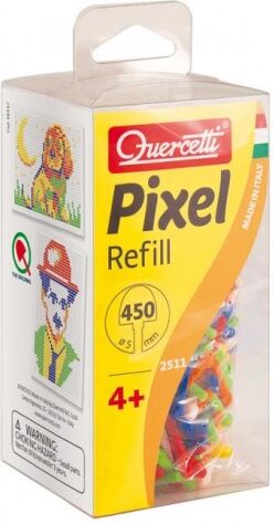 Quercetti Pixel aanvuldoos 5 mm 450 delig - Multicolor