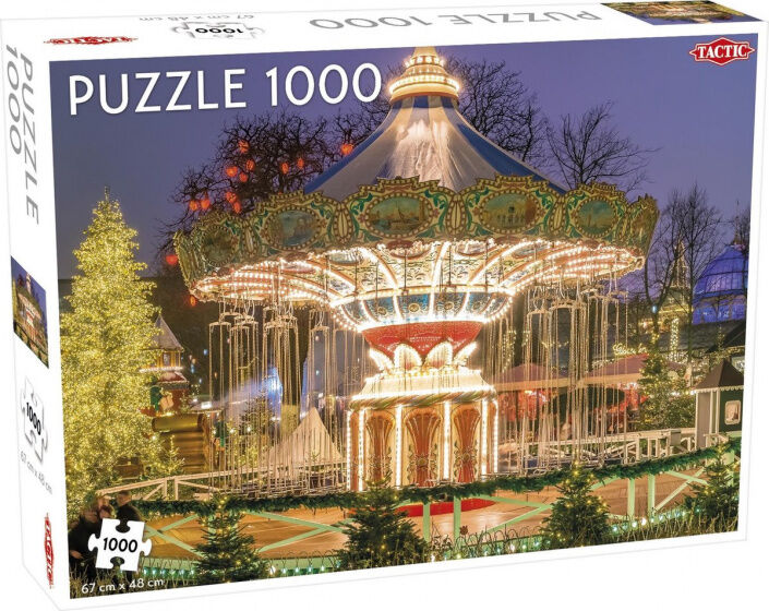 Tactic legpuzzel Around the World 67 x 48 cm 1000 stukjes - Multicolor