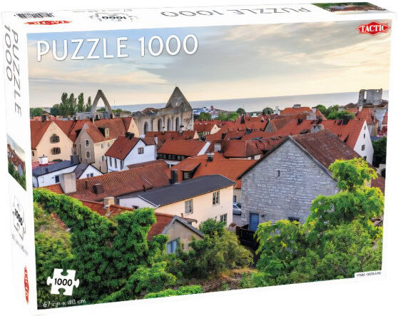 Tactic legpuzzel Visby, Gotland 1000 stukjes - Multicolor