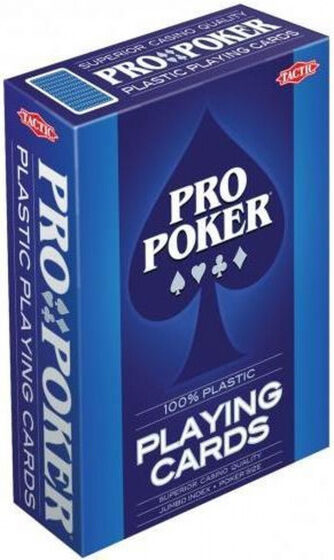 Tactic speelkaarten Pro Poker Plastic - Multicolor