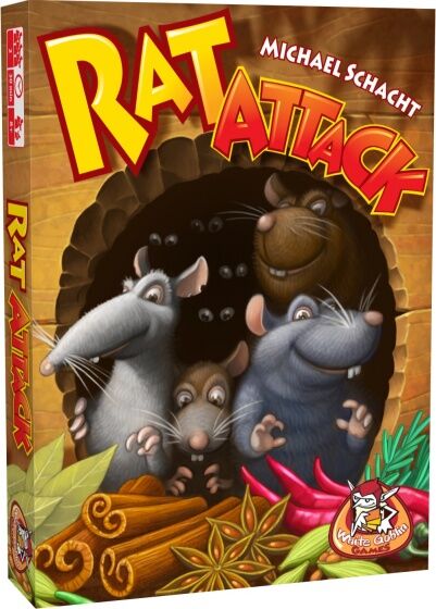 White Goblin Games gezelschapsspel Rat Attack (NL) - Bruin