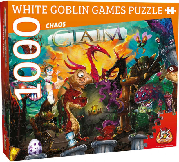 White Goblin Games legpuzzel Chaos karton 1000 stukjes - Multicolor