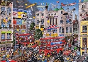 Gibsons puzzel I Love London - 1000 stukjes