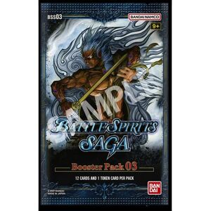 Samlekort Battle Spirits Saga BSS03 Booster Aquatic Invaders - 12 kort per pakke
