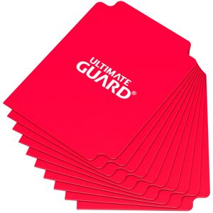 Samlekort Plast Card Dividers Rød 10 stk 10 kort-delere til Deck Boxer og Cases