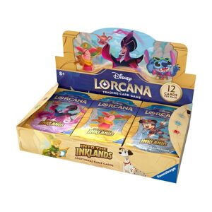 Spillglede.no | Butikk med fokus på samlekort, pokemon og tilbehør! Disney Lorcana Tcg Set 3 Into The Inklands Booster Box