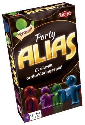 Party Alias Travel Brettspill Reiseutgave