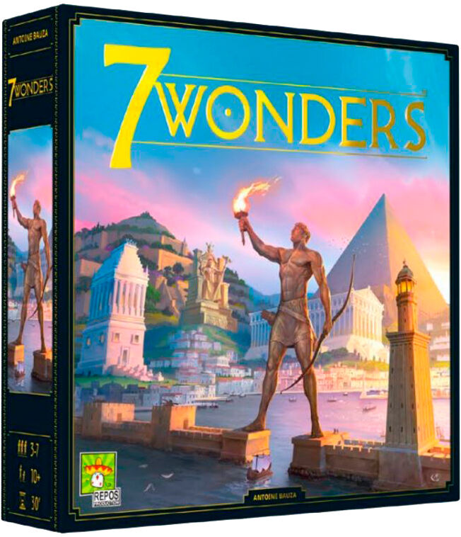 7 Wonders (2nd Ed) Brettspill - Norsk