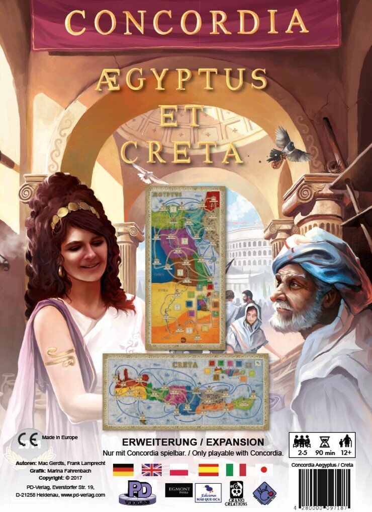 Concordia Aegyptus/Creta Expansion Utvidelse til Concordia