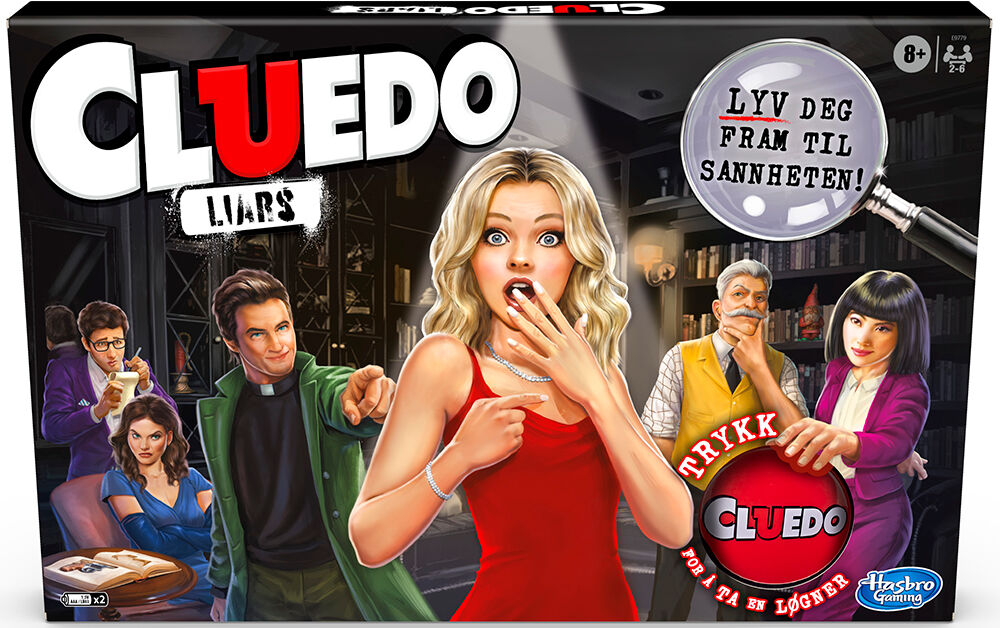 Cluedo Liar Edition Brettspill Norsk utgave