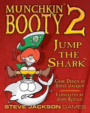 Munchkin Booty 2 Jump the Shark Exp Utvidelse til Munchkin Booty Kortspill