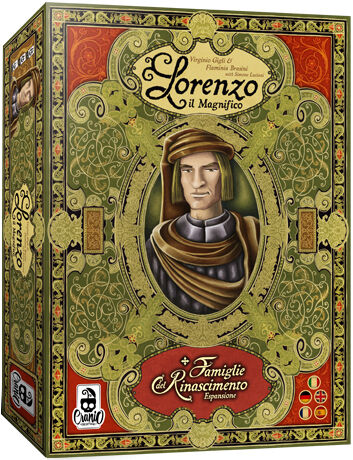 Lorenzo Il Magnifico Brettspill Inkluderer 2 utvidelser + Promokort