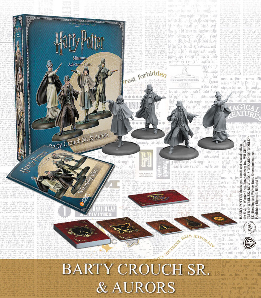 Harry Potter MG Barty SR & Aurors Exp Utvidelse Harry Potter Miniature Game