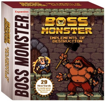 Boss Monster Implements of Destruction Utvidelse til Boss Monster Card Game