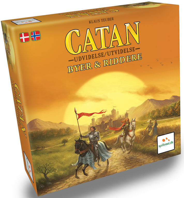 Catan Byer & Riddere Norsk Utvidelse 3-4 3-4 spiller utvidelse