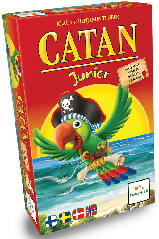 Catan Junior Brettspill - Reiseutgave Norsk utgave