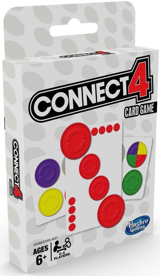 Connect 4 Card Game Kortspill 4 på rad i kortspill-versjon - Norsk