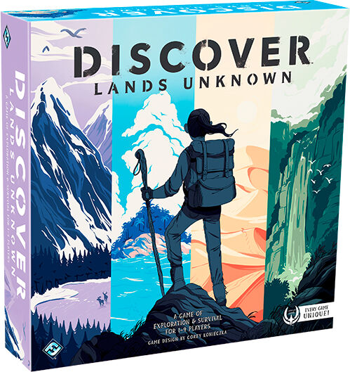 Discover Lands Unknown Brettspill