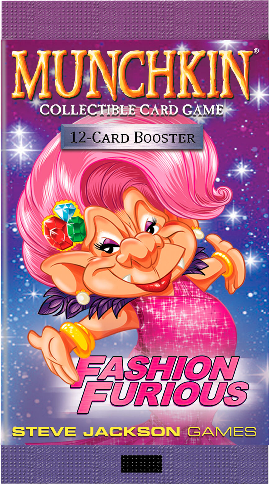 Munchkin Fashion Furious Booster Collectible Card Game