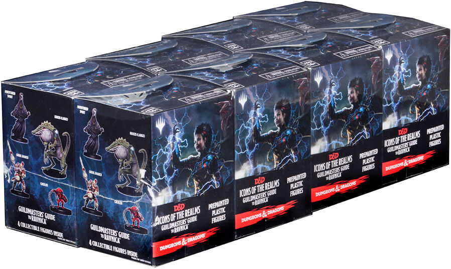 D&D Figur Icons Guildmasters Guide x32 Display - 8 Bokser á 4 figurer per boks