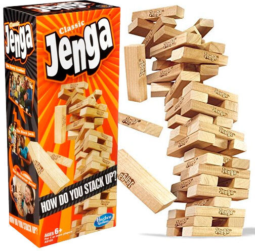 Jenga Klosser Brettspill Originalen!