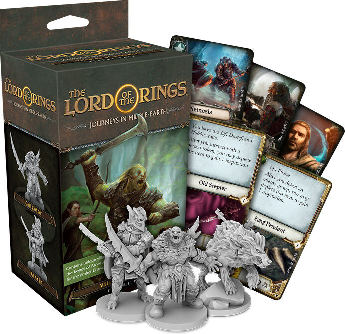 LotR Journeys Villains of Eriador Exp Journeys in Middle Earth Utvidelse