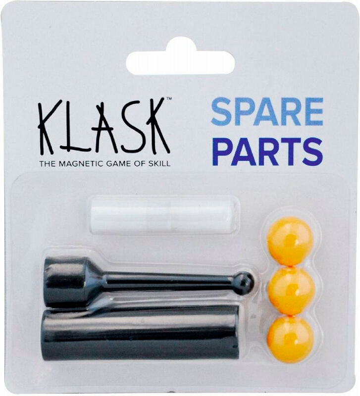 Klask Spare Parts - Reservedeler 3 kuler, 5 hvite magneter, 1 kontroll