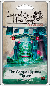 Legend Five Rings TCG Chrysanthemum Thro Utvidelse til Legend of the Five Rings