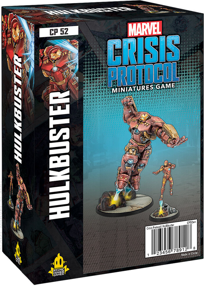 Marvel Crisis Protocol Hulkbuster Exp Utvidelse til Marvel Crisis Protocol