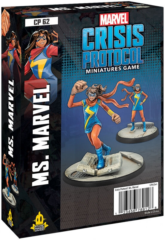 Marvel Crisis Protocol Ms Marvel Exp Utvidelse til Marvel Crisis Protocol