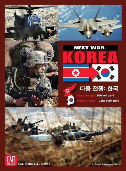 Next War Korea Brettspill