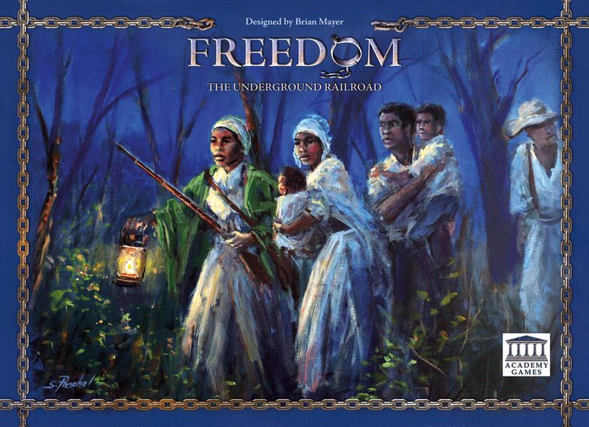 Freedom Underground Railroad Brettspill 2018 Print