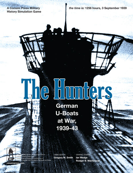 The Hunters Brettspill German U-Boats at War 1939-43