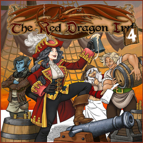 Dragon Red Dragon Inn 4 Expansion Frittstående utvidelse Red Dragon Inn