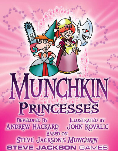 Munchkin Princesses Booster 15 nye kort til Munchkin Kortspill