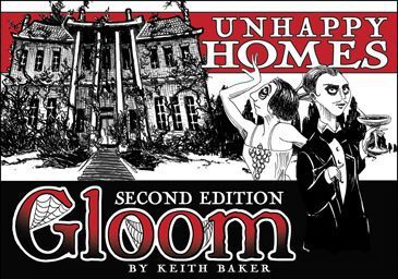 Gloom Unhappy Homes Expansion Utvidelse til Gloom 2nd Edition