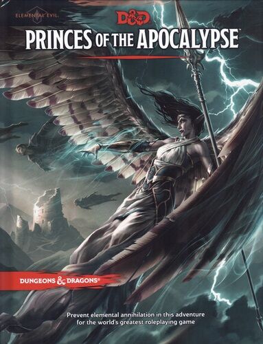 D&D Adventure Princes of the Apocalypse Dungeons & Dragons Scenario Level 1-15