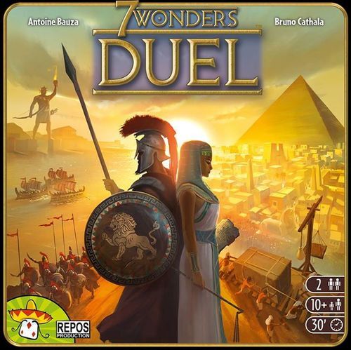 7 Wonders Duel Brettspill - Norsk