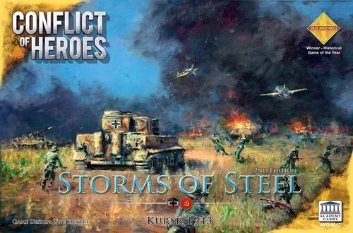 Conflict of Heroes Storms of Brettspill Storms of Steel 3rd Edition